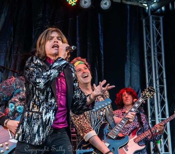 The Rolling Clones 6-piece theatre show in full flight