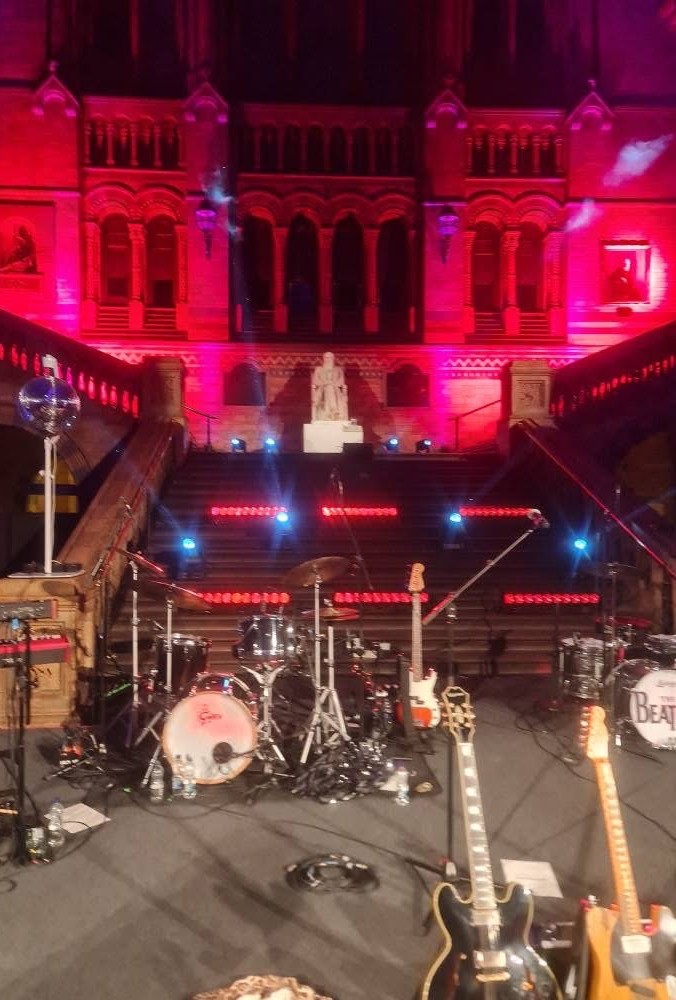 Rolling Clones performing at the Natural History Museum corporate showcase
