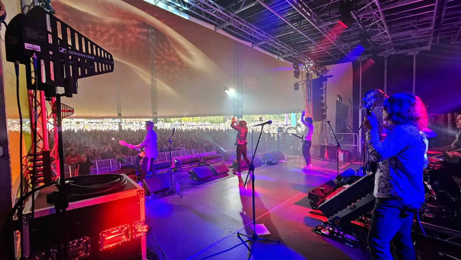 The Rolling Clones at Glastonbarry festival
